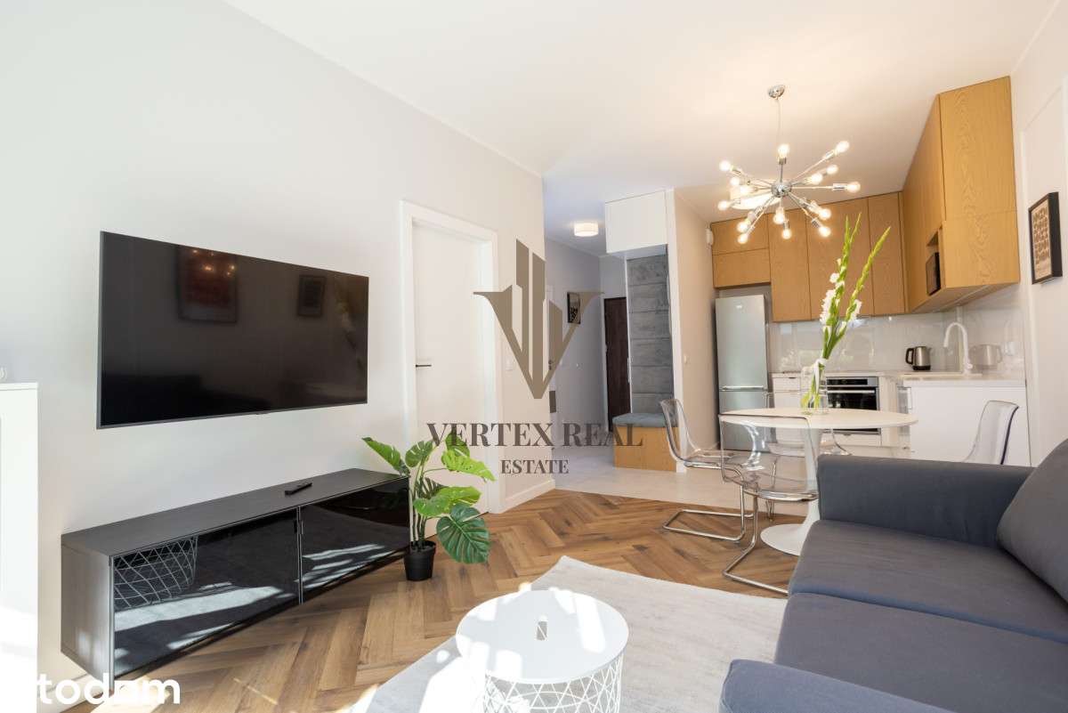 Wynajem – Mokotów, Central House | 43 m² | Ogródek