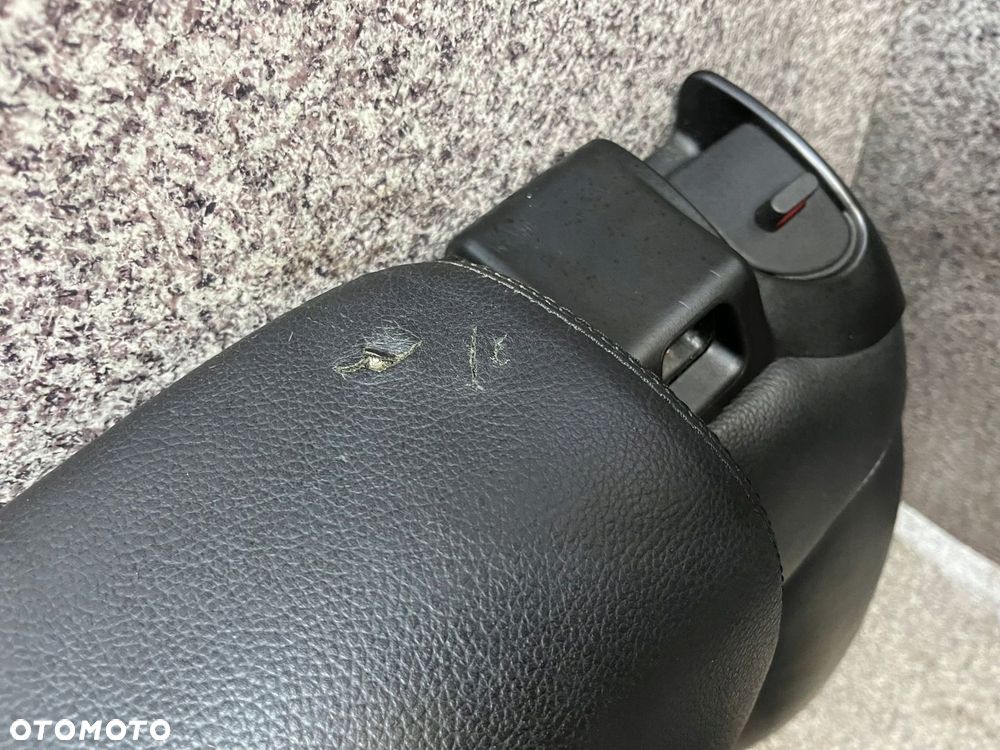 Kanapa podlokietnik tyl skora czarna ISOFIX cupholder Mercedes ML W164 - 7