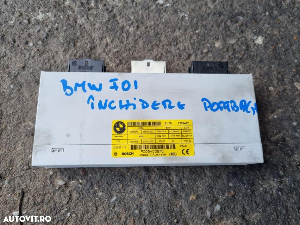 modul inchidere portbagaj bmw seria 7 f01 - 1