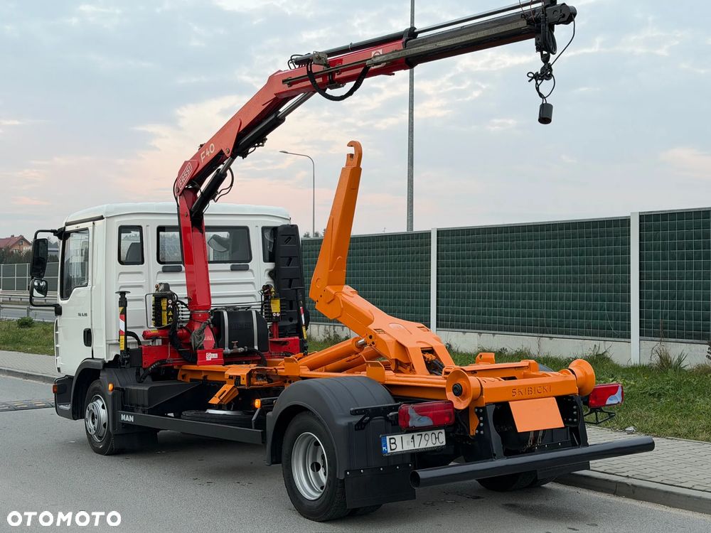 MAN TGL 8.180 // Hakowiec + HDS FASSI F40 // - 11