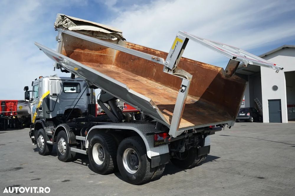 Scania G 440 / 8X4 / BASCULATOR CU 2 LATE / HIDRAULIC LATERAL / CLAPETĂ HIDRAULICĂ / BORDMATIC / CORTINĂ AUTOMATICĂ / AUTOMAT - 4