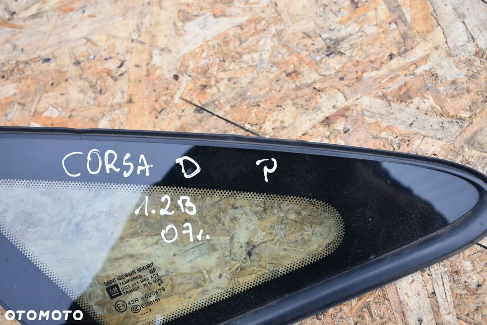 SZYBKA KAROSERYJNA OPEL CORSA D PRAWA 2007r. - 7