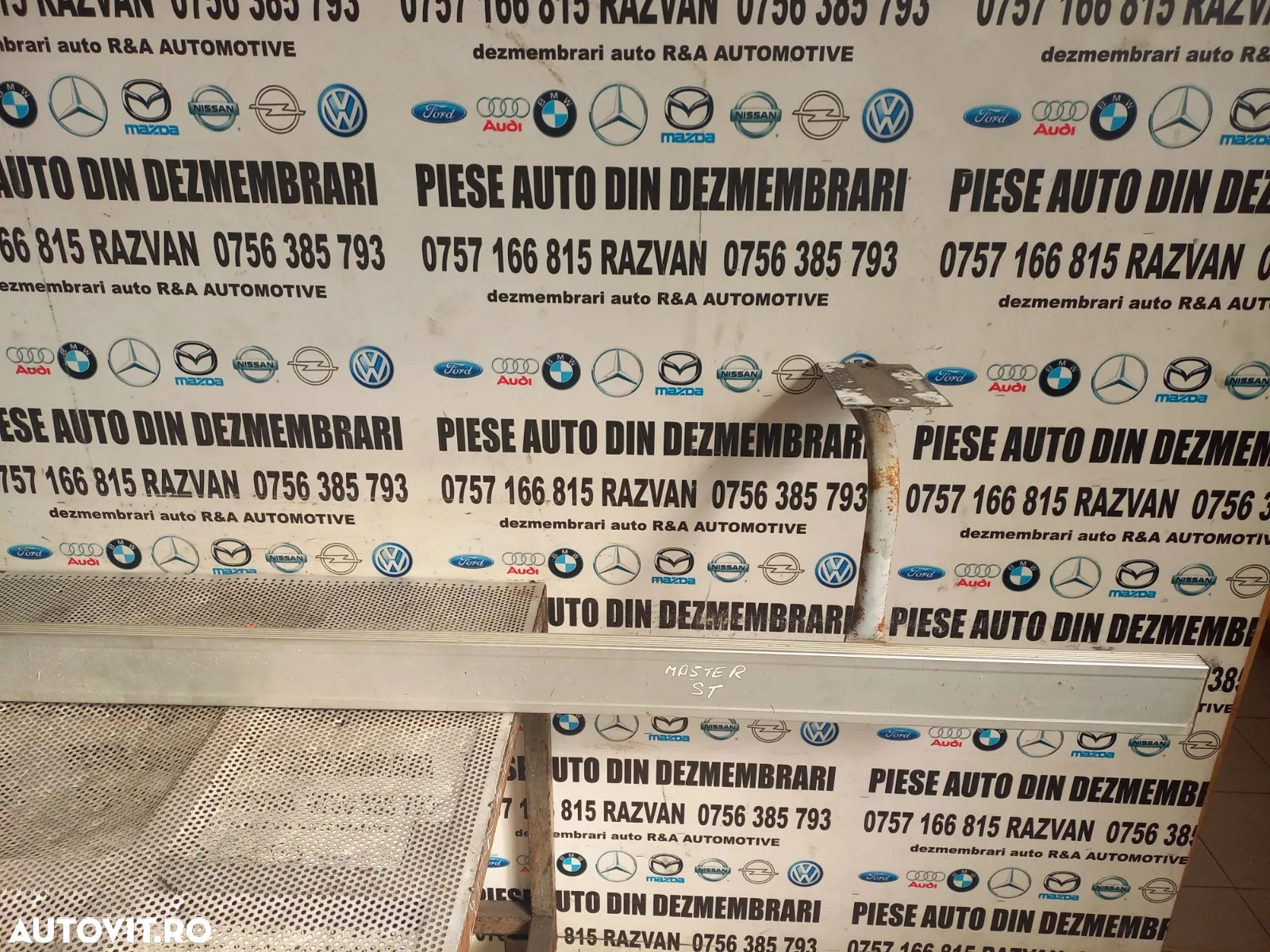 Suport Aparatoare Protectie Biciclisti Parabiciclisti Stanga Renault Master Opel Movano An 2012-201 - 5