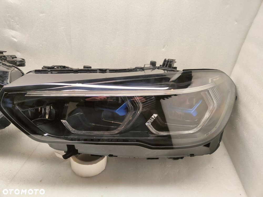 bmw x5 g05 laser ciemny komplet lamp przód 5a279b1, 5a279b2 - 8