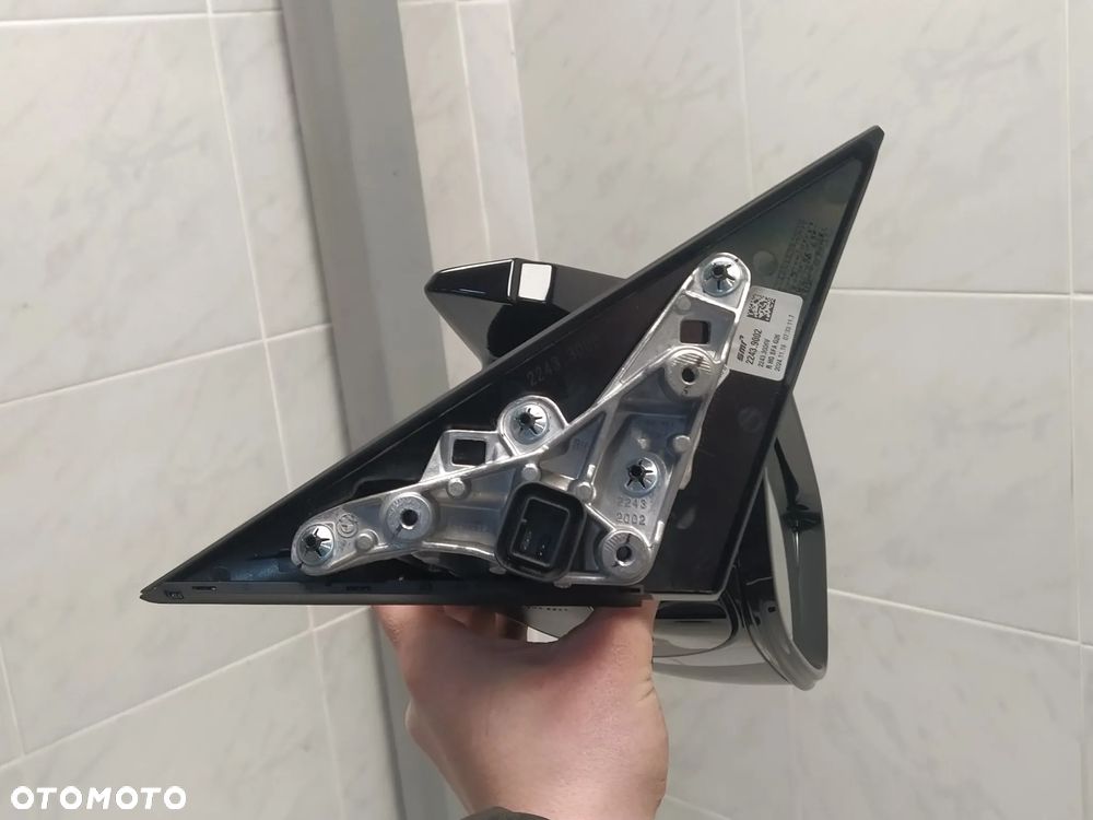 BMW 4 i4 G26 LUSTERKO ZEWNĘTRZNE PRAWE ASFERYCZNE FOTOCHROM 5 PIN NOWY ORYGINAŁ - 7