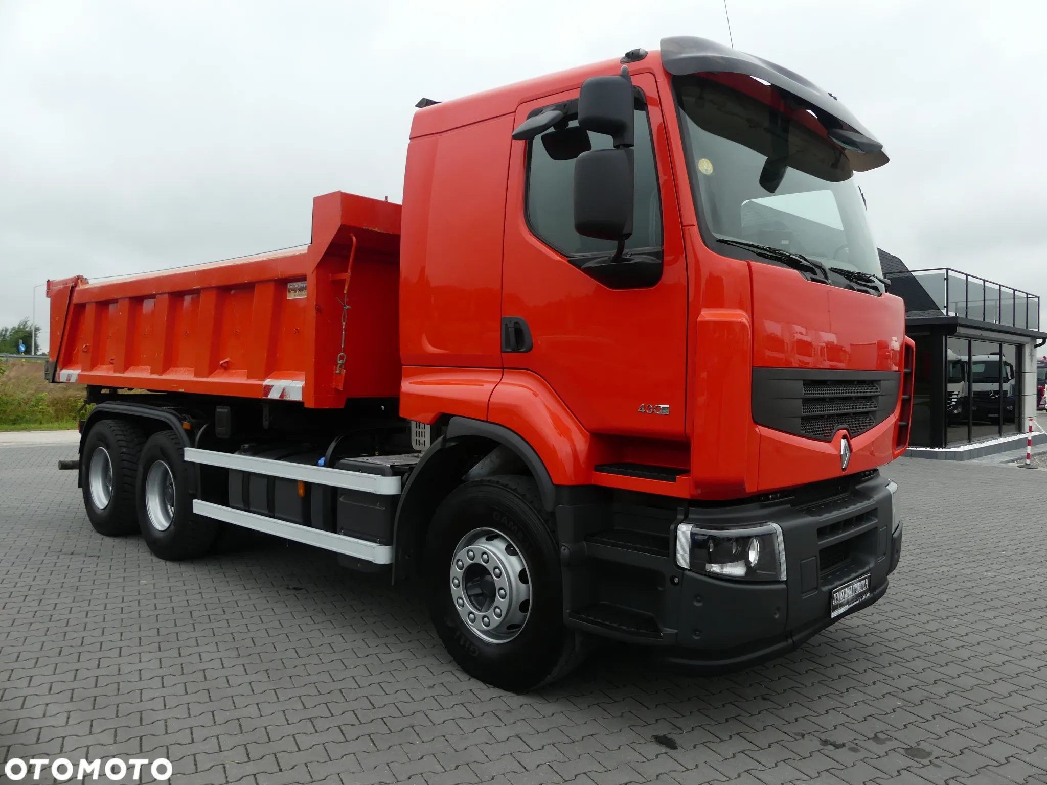 Renault LANDER 430DXI / 6x4 / WYWROTKA 2-str / HYDROBURTA / RETARDER / - 10