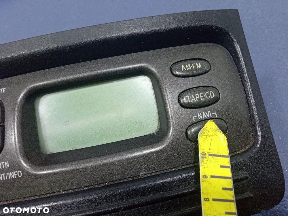 TOYOTA YARIS VERSO WYŚWIETLACZ RADIO - 7