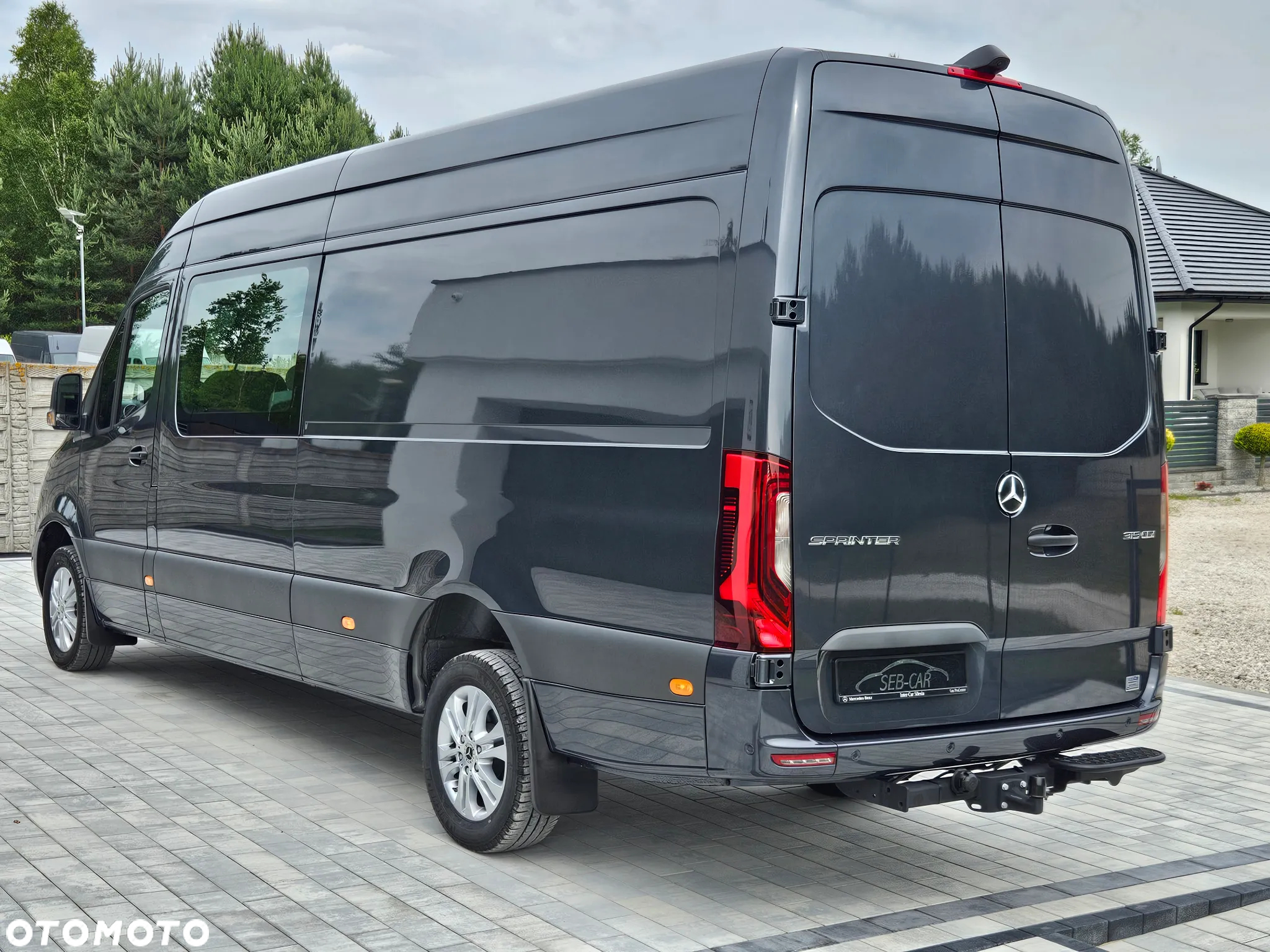 Mercedes-Benz SPRINTER 319CDI Brygadowy Automat Ledy MAX WERSJA SalonPL - 40