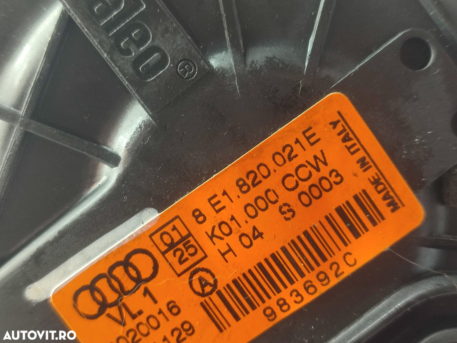 Motoras aeroerma 8E1820021E Audi A4 B7 [2004 - 2008] 2.0 TDI BLB - 3