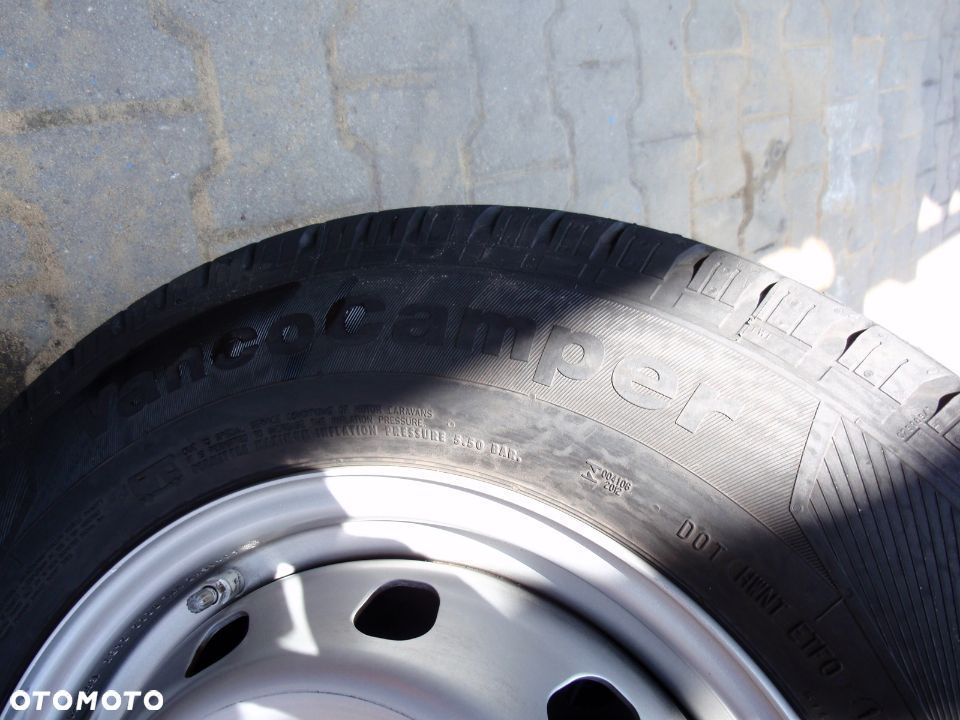 FIAT DUCATO BOXER JUMPER KOŁO FELGA OPONA 225 70 R15 Continental VANCOCAMPER - 3