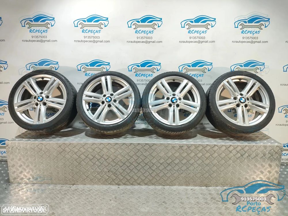 Conjunto Jantes 18" BMW Serie 1 Pack M - Style 386M - 7,5J | 8J | ET34 | ET37 | 5x120 - Originais | Jante | 36117845852 | 7845852 | 36117845853 | 7845853 | 245 35 18 | 225 40 18 | 5 x 120 | 18 Polegadas | Style 386 | F20 | F21 | F22 | F23 - 2