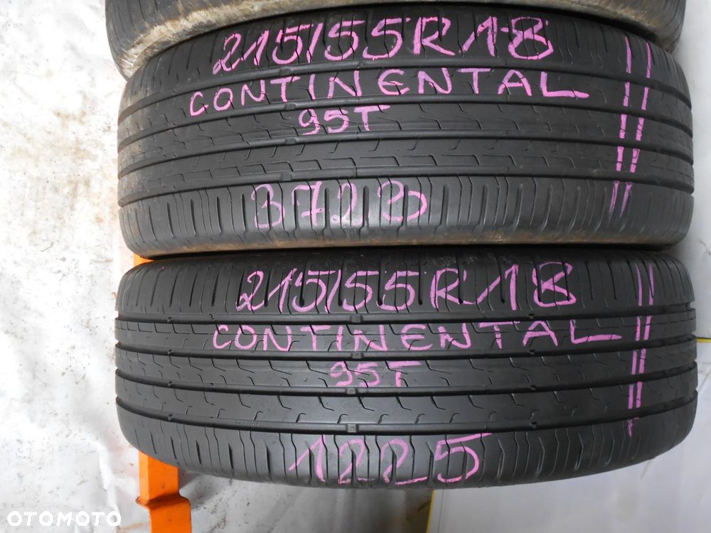 OPONY 215/55R18 CONTINENTAL ECO CONTACT 6 DOT 1225 / 2923 6.3MM - 6
