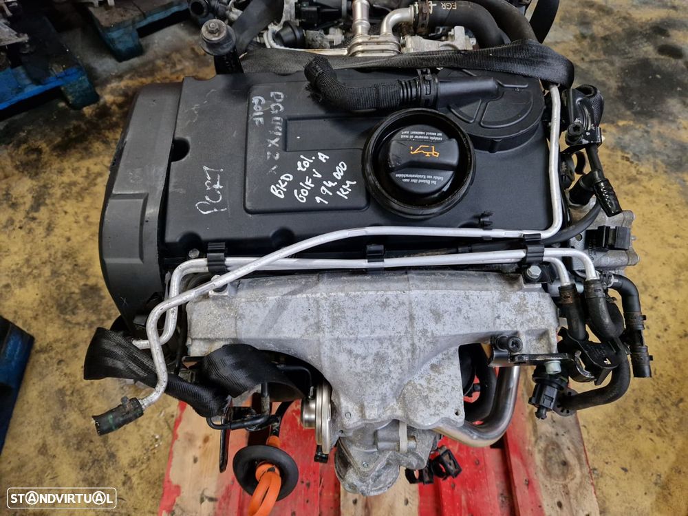 Motor usado BKD VW GOLF 5 2.0 TDI 140CV AUDI A3 LEON TOURAN OCTAVIA EOS - 1