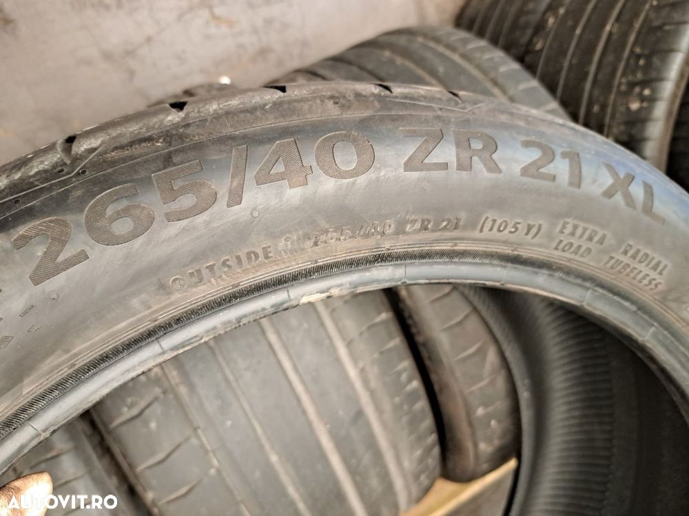 Set anvelope 295/35 R21 cu 265/40 R21 Continental dot 2023 - 6