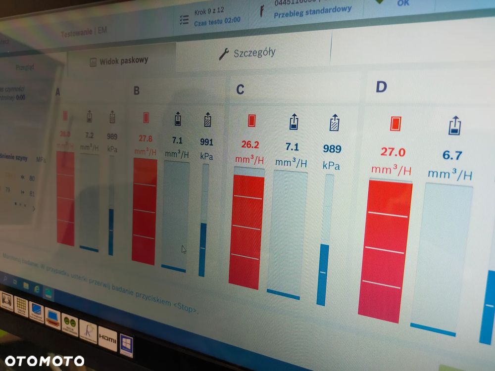 Dci 700 Bosch 0 683 725 001 tester wtryskiwaczy Kodowanie - 12