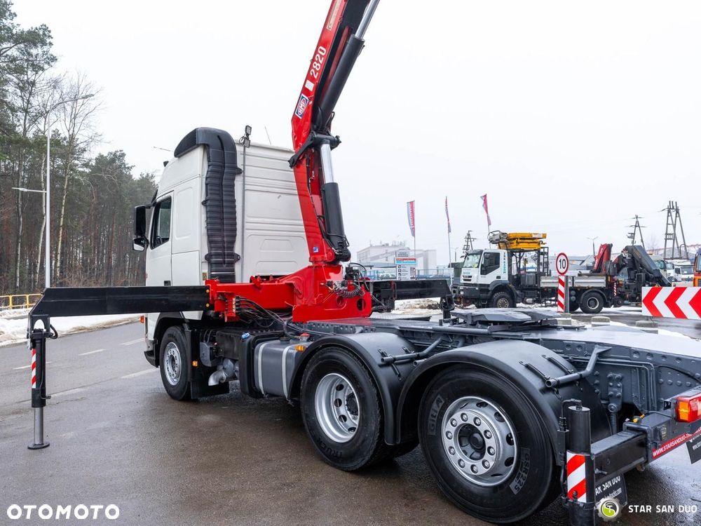 Volvo FH480 6x2 HMF 2820-K6 HDS Żuraw Ciągnik Siodło - 30