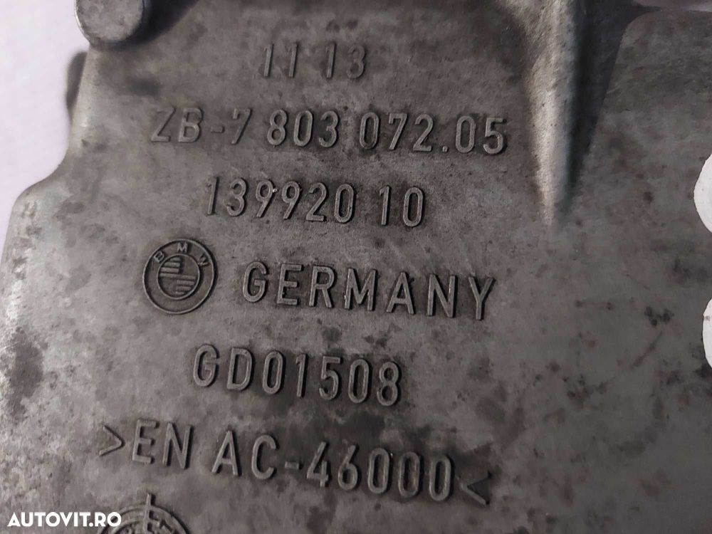 Baie de ulei BMW X3 E83 Facelift Motor N47 2.0 Diesel Cod 7803072 - 2