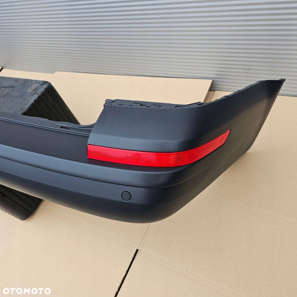 VW T6 zderzak tył czarny STRUKTURA PDC IDEALNY - 3