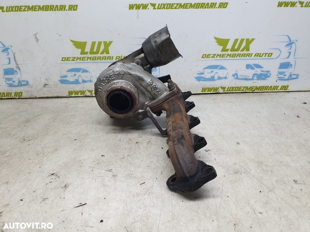 Turbo turbina 9663199280 1.6 hdi 9H01 Peugeot 207 1 [2006 - 2009] 1.6 - 2