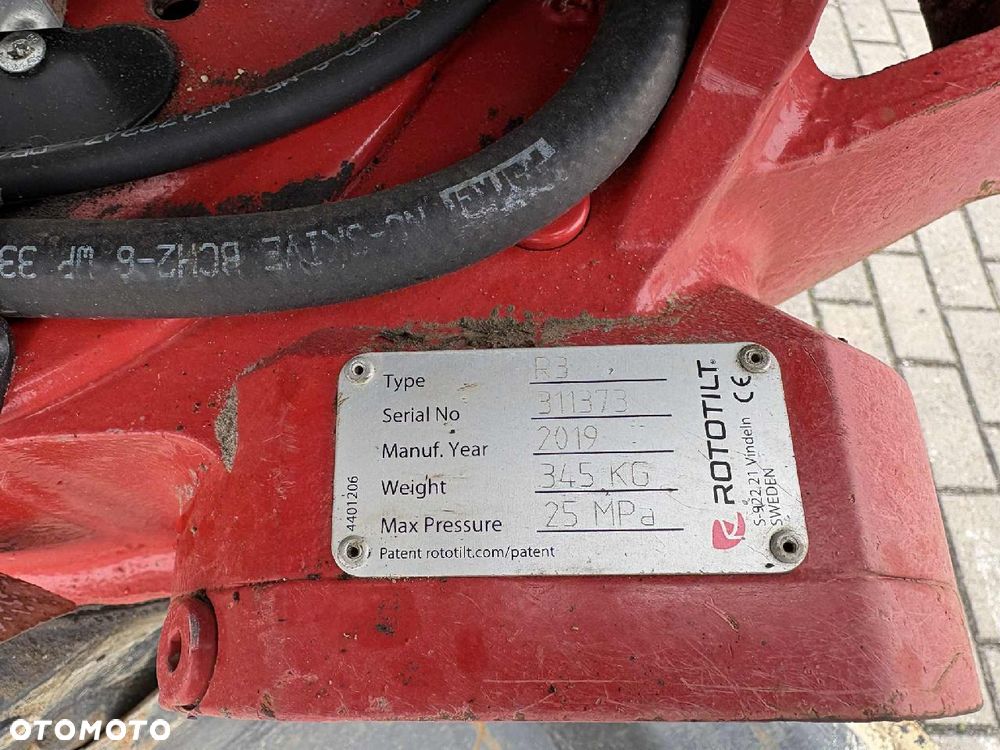 Yanmar B110W ROTOTILT 4 ŁYŻKI TYLKO 2618 mth - 10