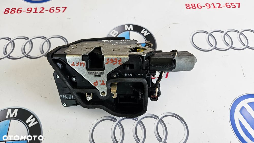 BMW 7 E65 E66 LIFT LCI Zamek kompletny tylny prawy Zamek drzwi tył prawy 8240586 - 7