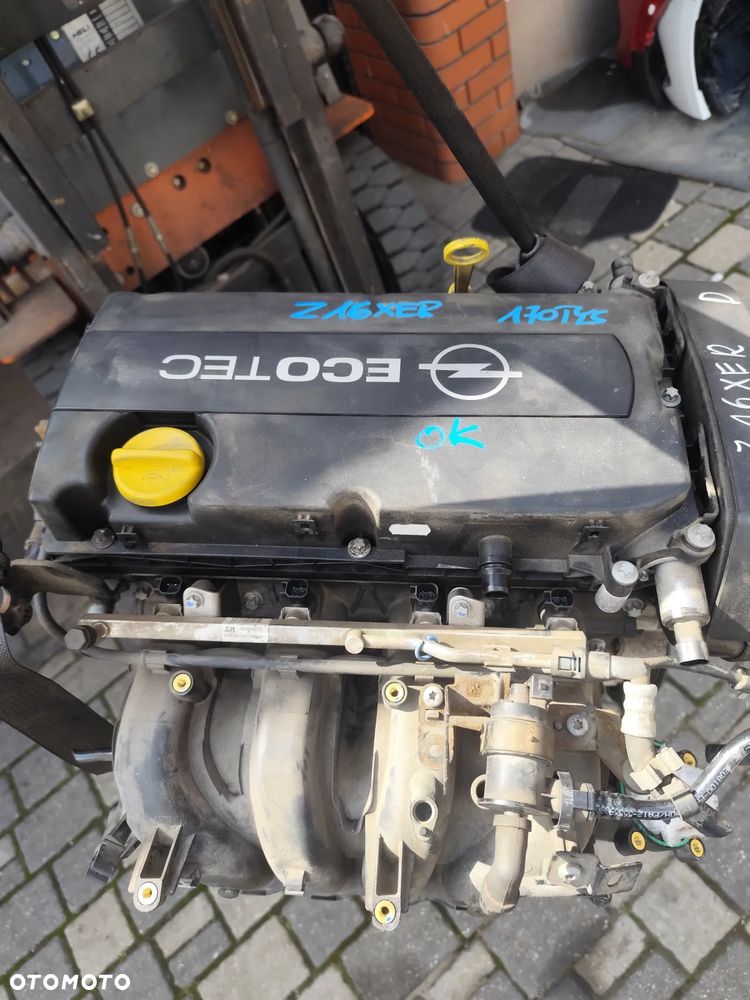 Silnik Opel Astra H Zafira B Z16XER Przebieg 175 Tyś Km - 4