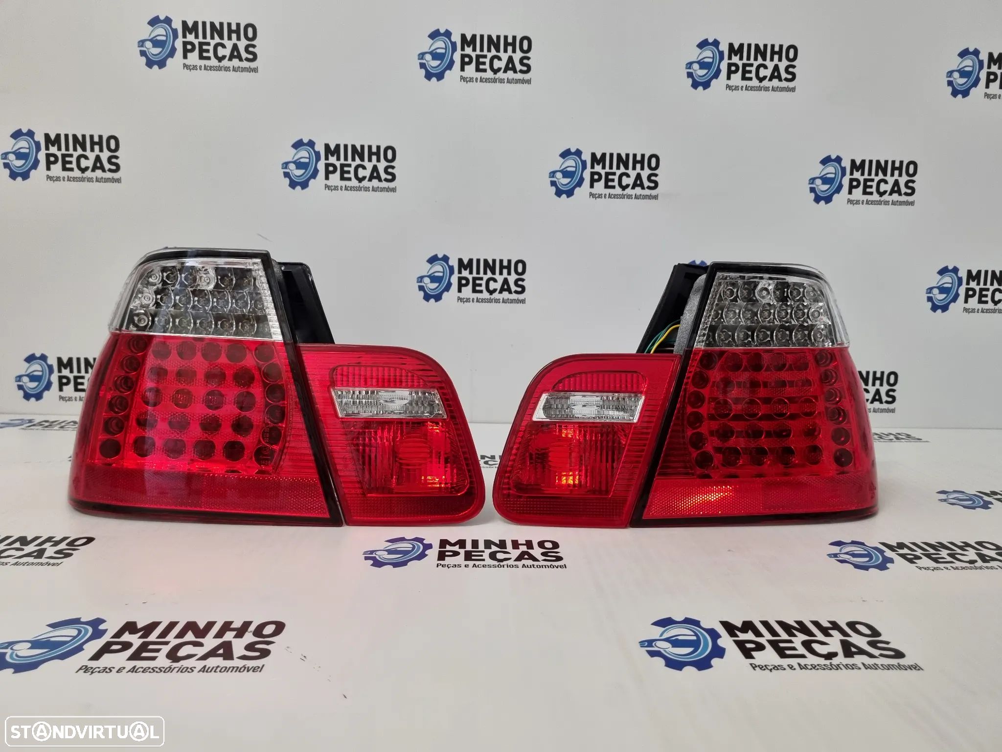 Farolins Traseiros BMW (E46) Pré-Facelift em Led - 1