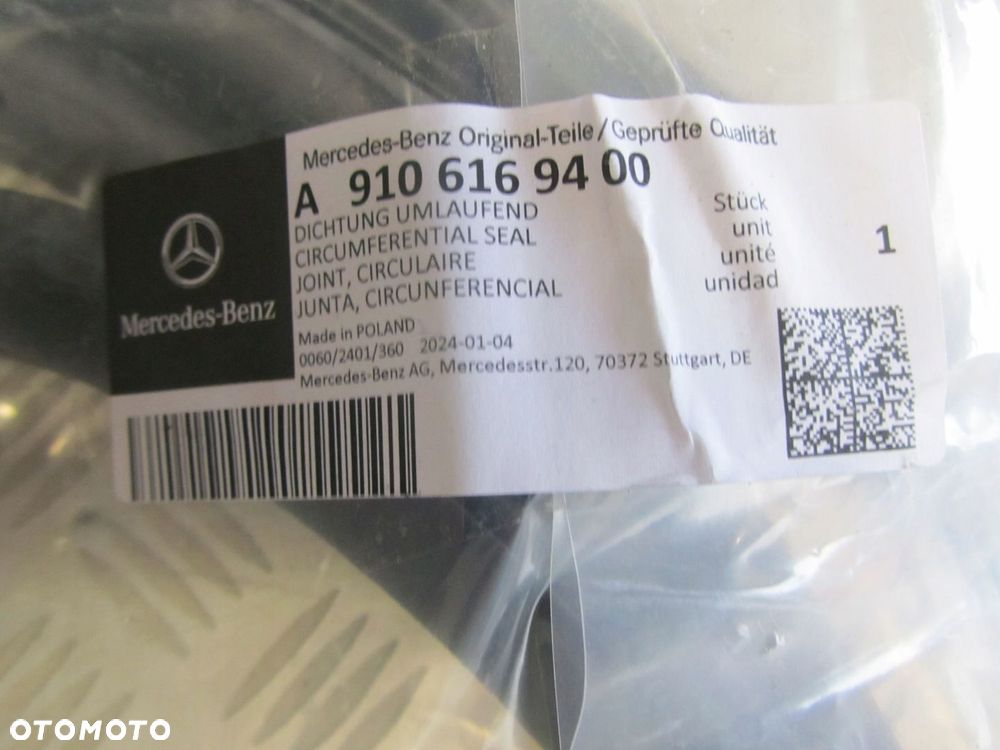 USZCZELKA DRZWI DO MERCEDESA 9106169400 - 2