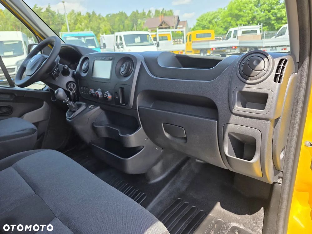 Renault MASTER 2,3 DCI 145 KONNA DOKA BRYGADÓWKA 6 OSOBOWA MAX BLASZAK L3H2 KLIMA 2 X WEBASTO KAMERA NAVIGACJA 179T/KM PRZEBIEGU GWARANCJA - 20