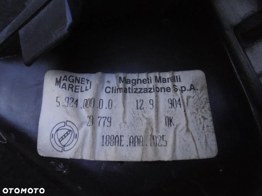 FIAT PUNTO II DMUCHAWA NAWIEWU WENTYLATOR ORYGINAŁ MAGNETI MARELLI POSIADAM 5SZT - 8