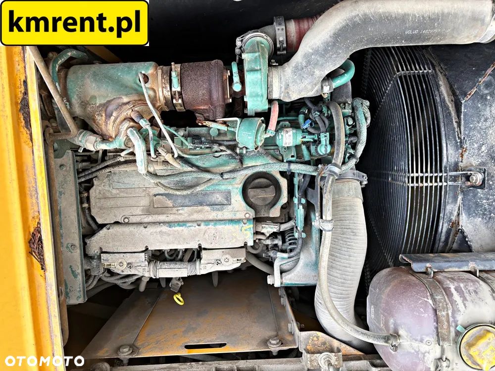 Volvo EW 140 D KOPARKA KOŁOWA GŁOWICA OBROTOWA ZE SZCZYPCAMI 2012R | Volvo ew160 , komatsu pw148 , JCB 145 175 , cat 313 316 , mecalac 15mwr - 33