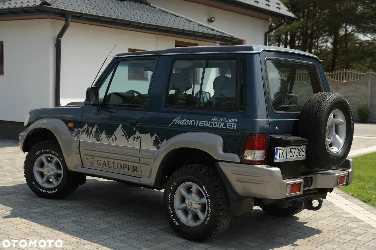 Hyundai Galloper SWB5 2.5 D intrcooler - 8