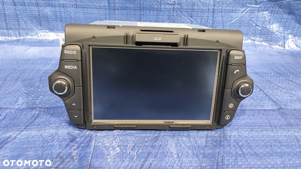 RADIO NAWIGACJA NAVI BLUETOOTH KARTY SD 96560-A2900WK ŁADNY STAN KIA CEED II 2 LIFT - 1