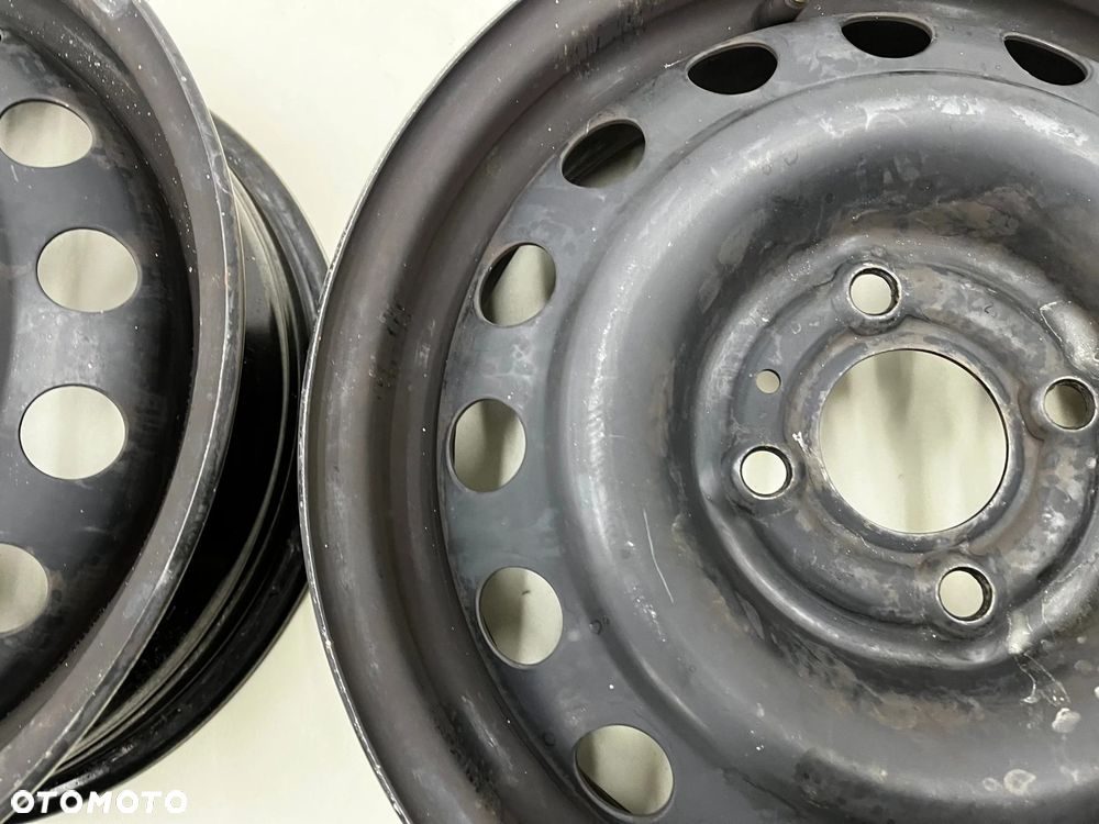 Felgi stalowe Nissan Micra III K12 03-10r. 5jx14 4x100 ET45 CH60 14 cali ORYGINALNE KOMPLET 40300ax6 - 14