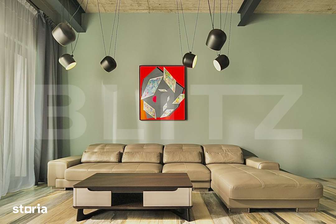 Apartament cu 3 camere, 80 mp, 2 bai, terasa 11 mp, zona Centrala — fotografia 3