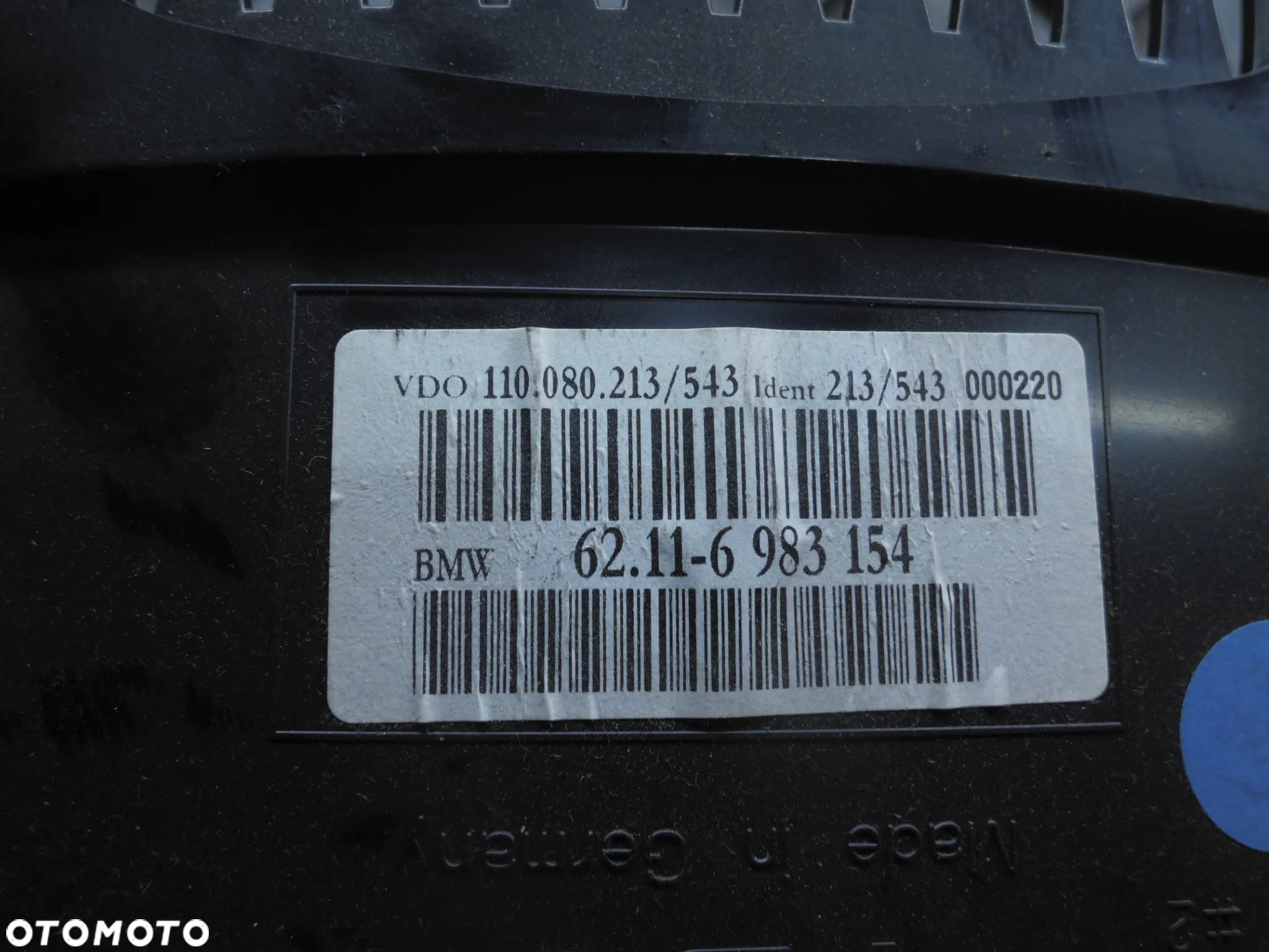 BMW E60 E61 2.5 D AUTOMAT LICZNIK ZEGAR ANGLIK 6952897 - 4
