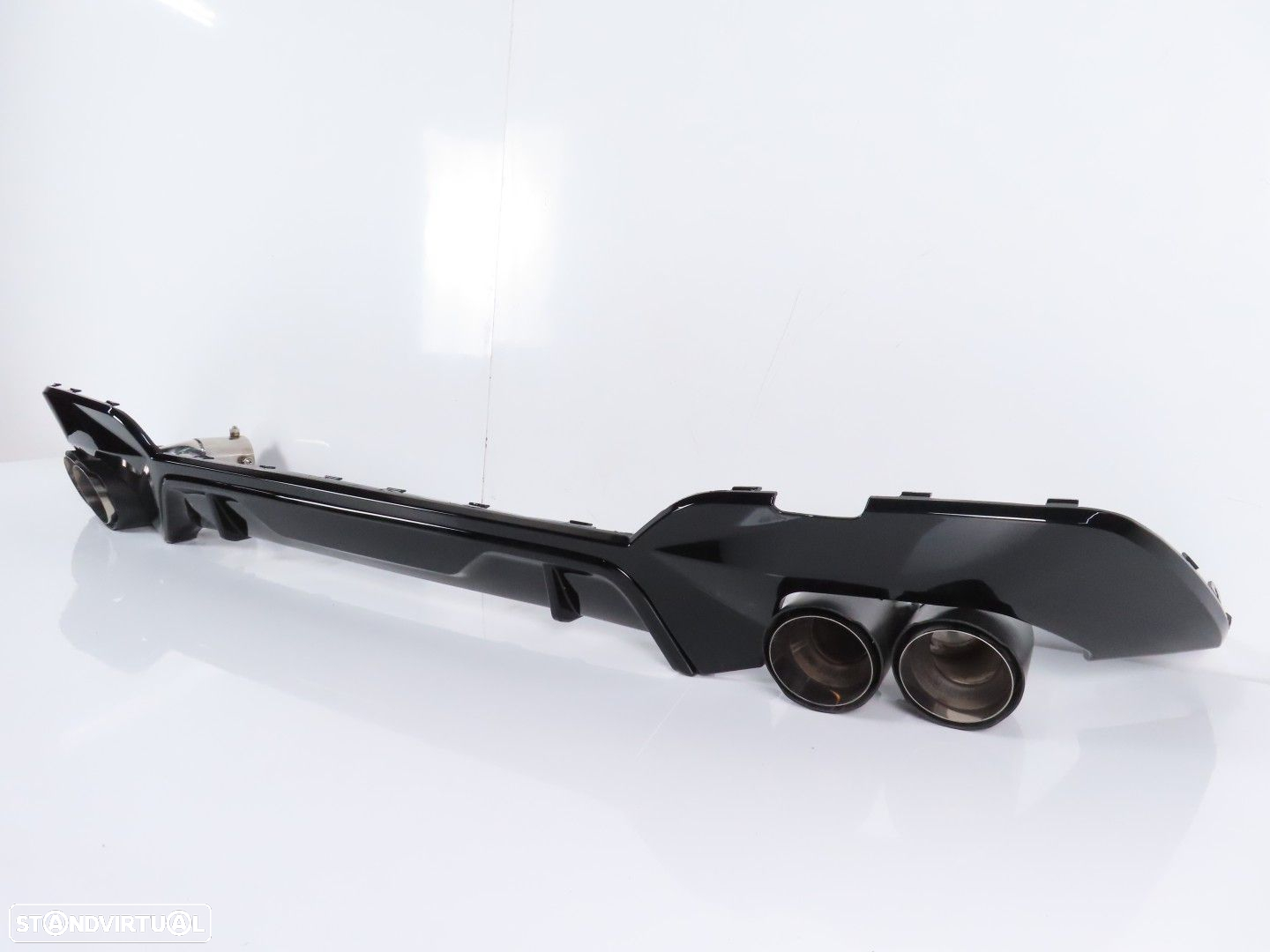 Difusor M Performance com Ponteiras Look Carbono Trás Novo BMW 3 (G20)/BMW 3 Tou... - 3