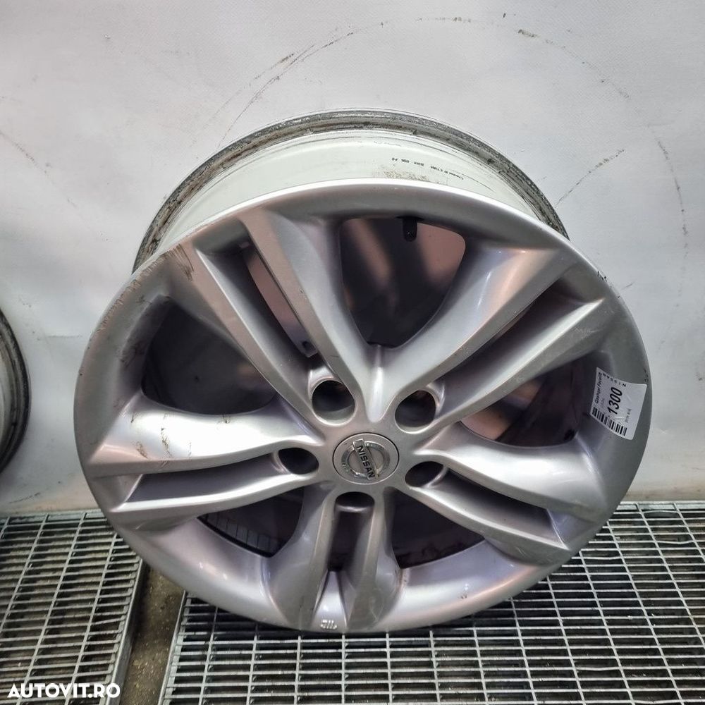 Jante aliaj Nissan Qashqai Facelift 2010 - 2013 (1300) R18 R17 ET40 5*114.3 - 5