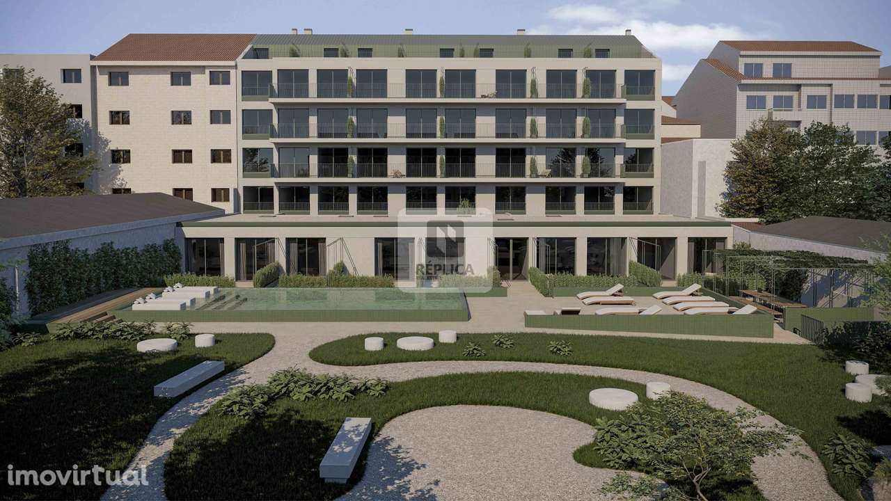 T0 com Garagem | T0 Prédio com Piscina | Arbo Homes Apartamentos - Grande imagem: 2/9