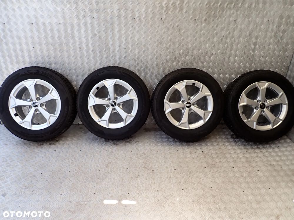 KOŁA FELGI ALUMINIOWE AUDI Q2 Q3 6,5JX17  ET 38  5X112  83A601025AL / AM  Z OPONAMI ZIMA HANKOOK 215/65/17 - 1