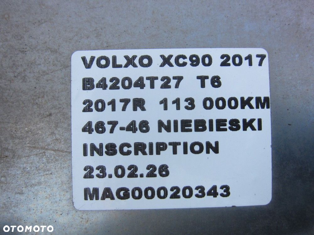 VOLVO XC90 II XC 90 2.0T6 TŁUMIK WYDECH KOMPLETNY KATALIZATOR USA 31478399 - 14