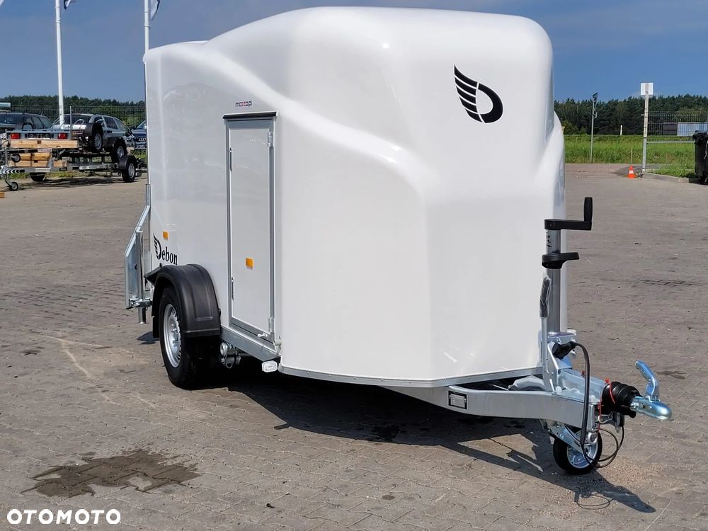 Debon Przyczepa kontener furgon box DMC1300kg Cargo 300x150x170cm rampa tylna aluminiowa - 5
