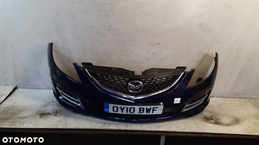 ^ ZDERZAK PRZÓD PRZEDNI MAZDA 6 GH II 2 35J GRANAT GRANATOWY - 1