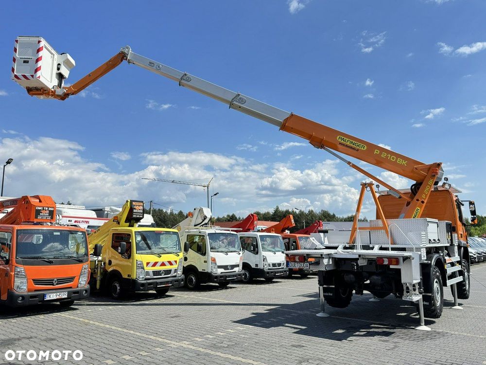 Mercedes-Benz Atego 718 E6 4x4 Zwyżka PALFINGER P210 BK Podnośnik Koszowy - 27