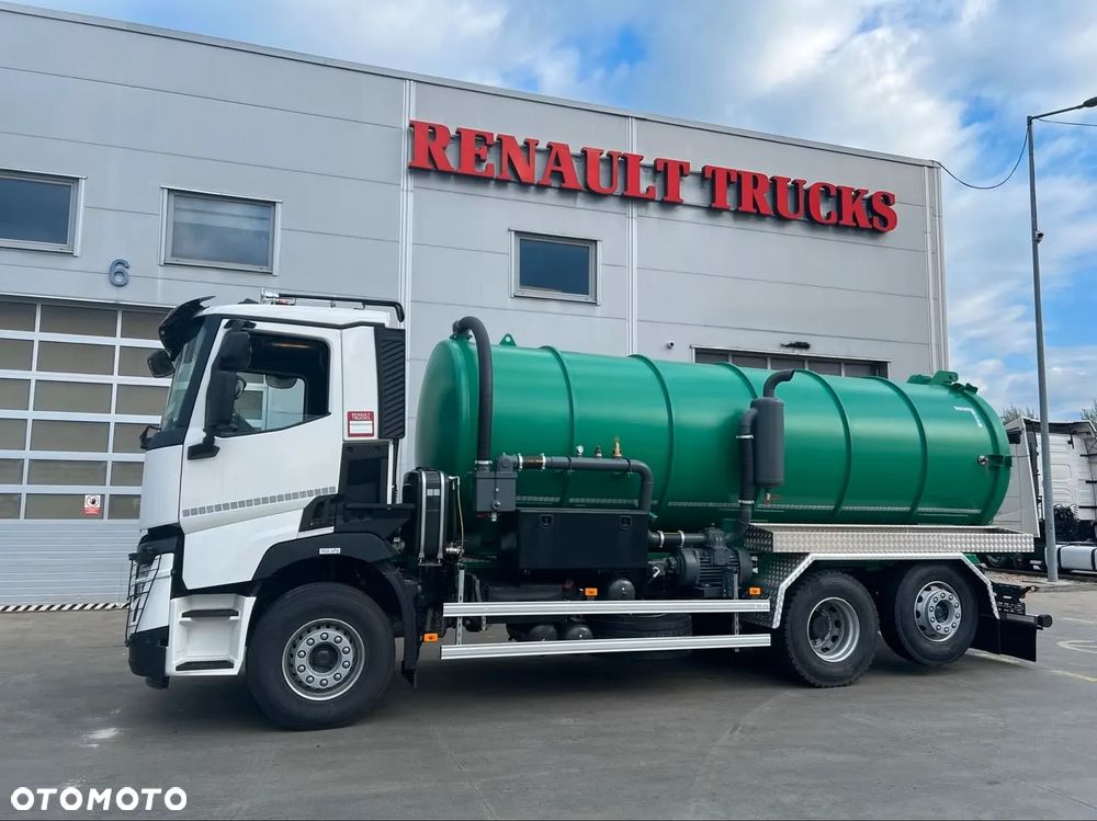 Renault GAMA C 480 6x2 oś skretna/ podwieszana ASENIZACYJNY Nowy 16m3 beczkowóz, silnik VOLVO!!! - 5