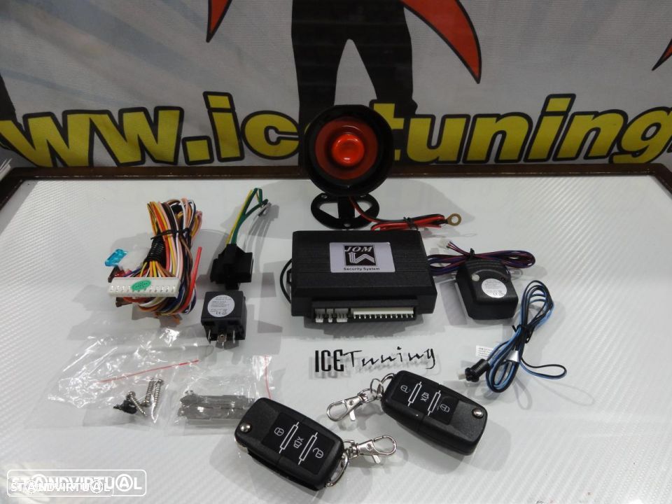 Alarme Universal + 2 Comandos Com Chave Retratil Tipo Audi / VW - 1