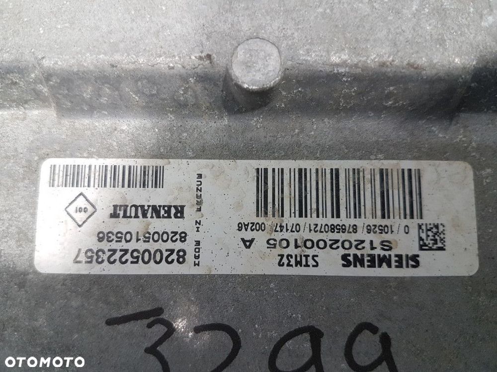 RENAULT CLIO III STEROWNIK SILNIKA s120200105 - 2