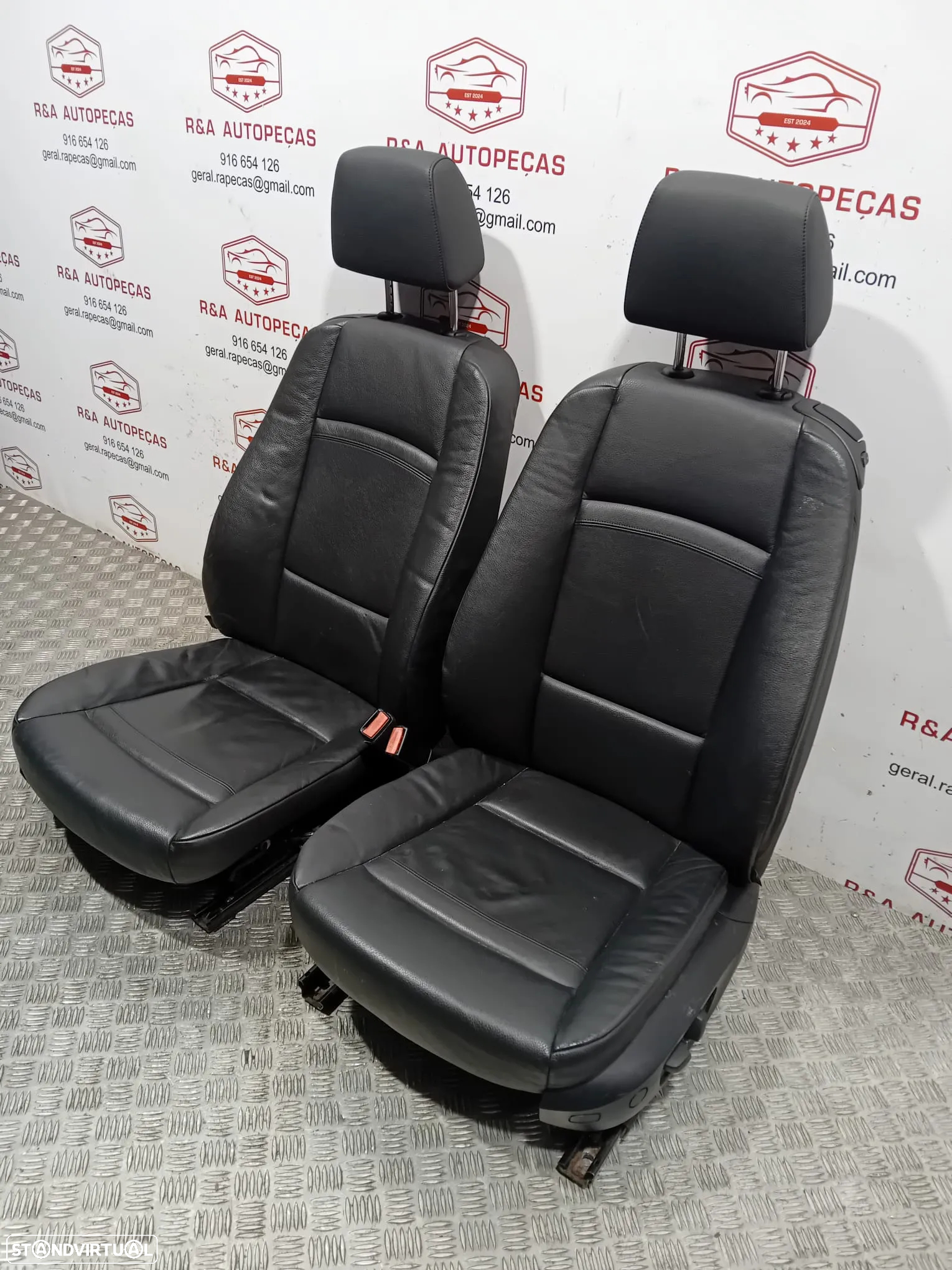Conjunto de Bancos Bmw Série 3 E92 Coupe em Pele Elétricos Original - 8