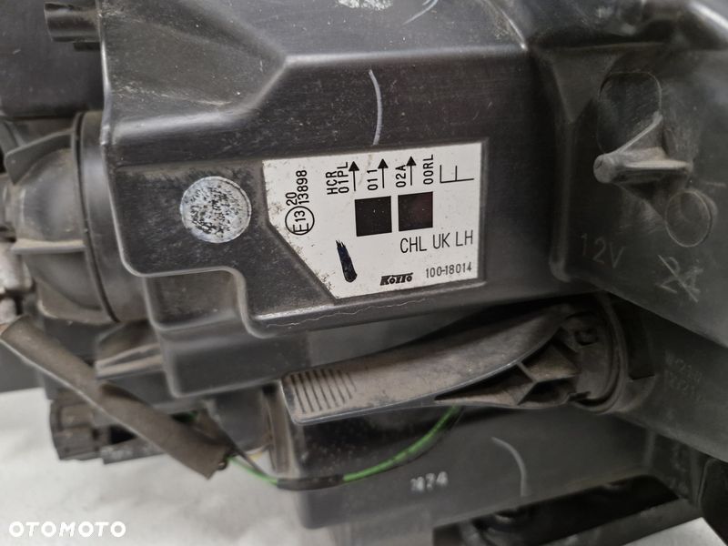 NISSAN QASHQAI 2 II J11 LAMPA LEWY PRZÓD LEWA PRZEDNIA SOCZEWKA UK 100-18014 - 11
