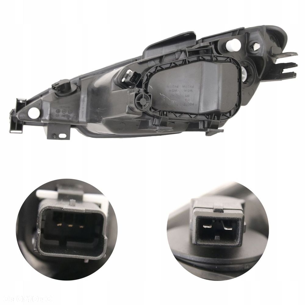 Reflektor Lampa Przód Peugeot 206 1998-2009 R - 2